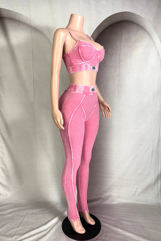 MINERAL WASH CONTOUR BRALETTE & LEGGING SET