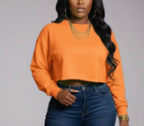 Crop Sweatshirt (2 Colors)