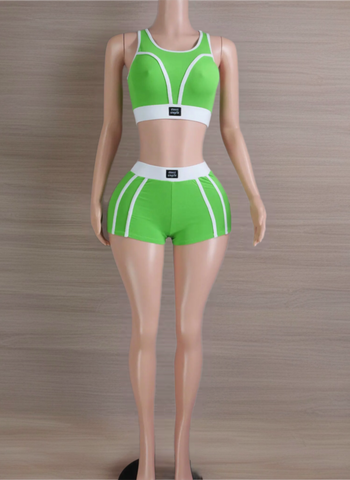 Cotton Jersey Bralette & Mini Short Set