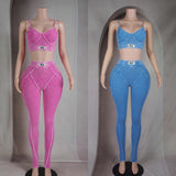 MINERAL WASH CONTOUR BRALETTE & LEGGING SET