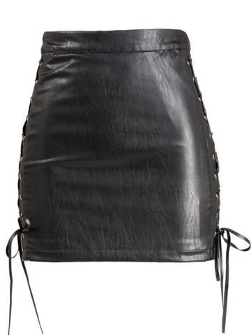 Leather Skirt